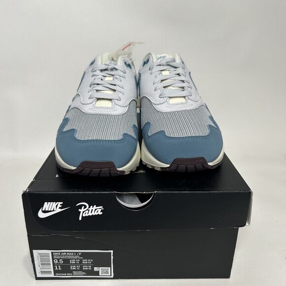 Nike x Patta Air Max 1 “Noise Aqua” With Bracelet 2024
